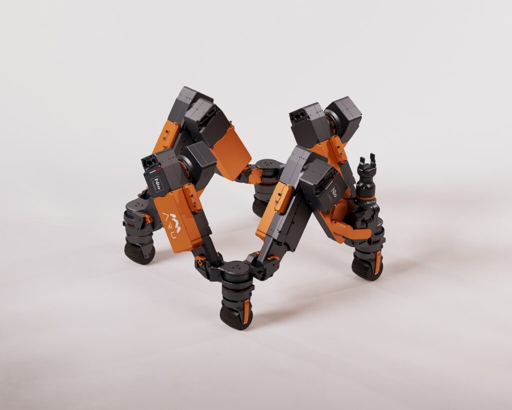 ربات «Aru» محصول شرکت فرانسوی Nio Robotics
